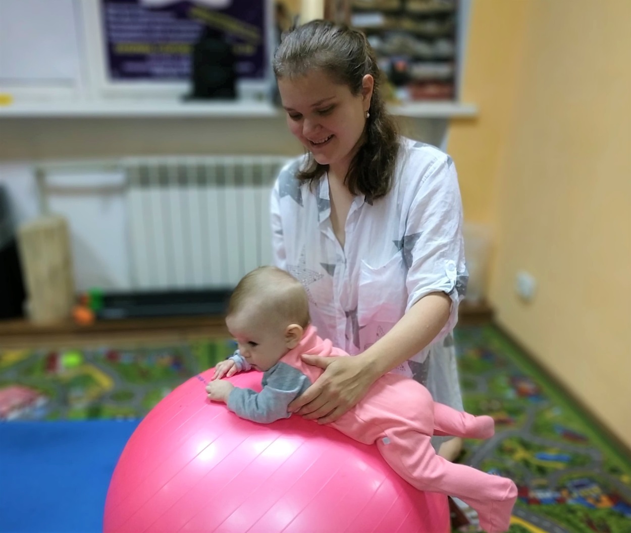Ірина разом із донькою