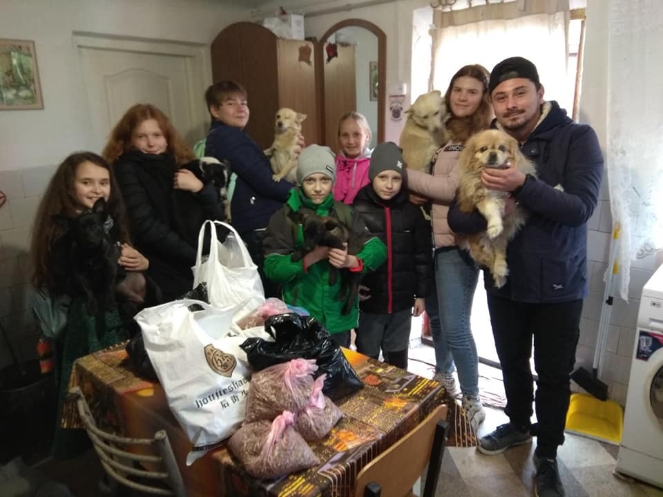Гості Центру допомоги тваринам "Зоо-сіті"