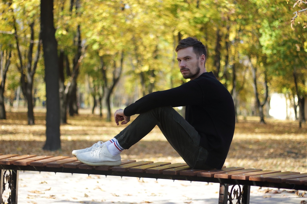 Відпочинок в Добропільському парку під час перерви