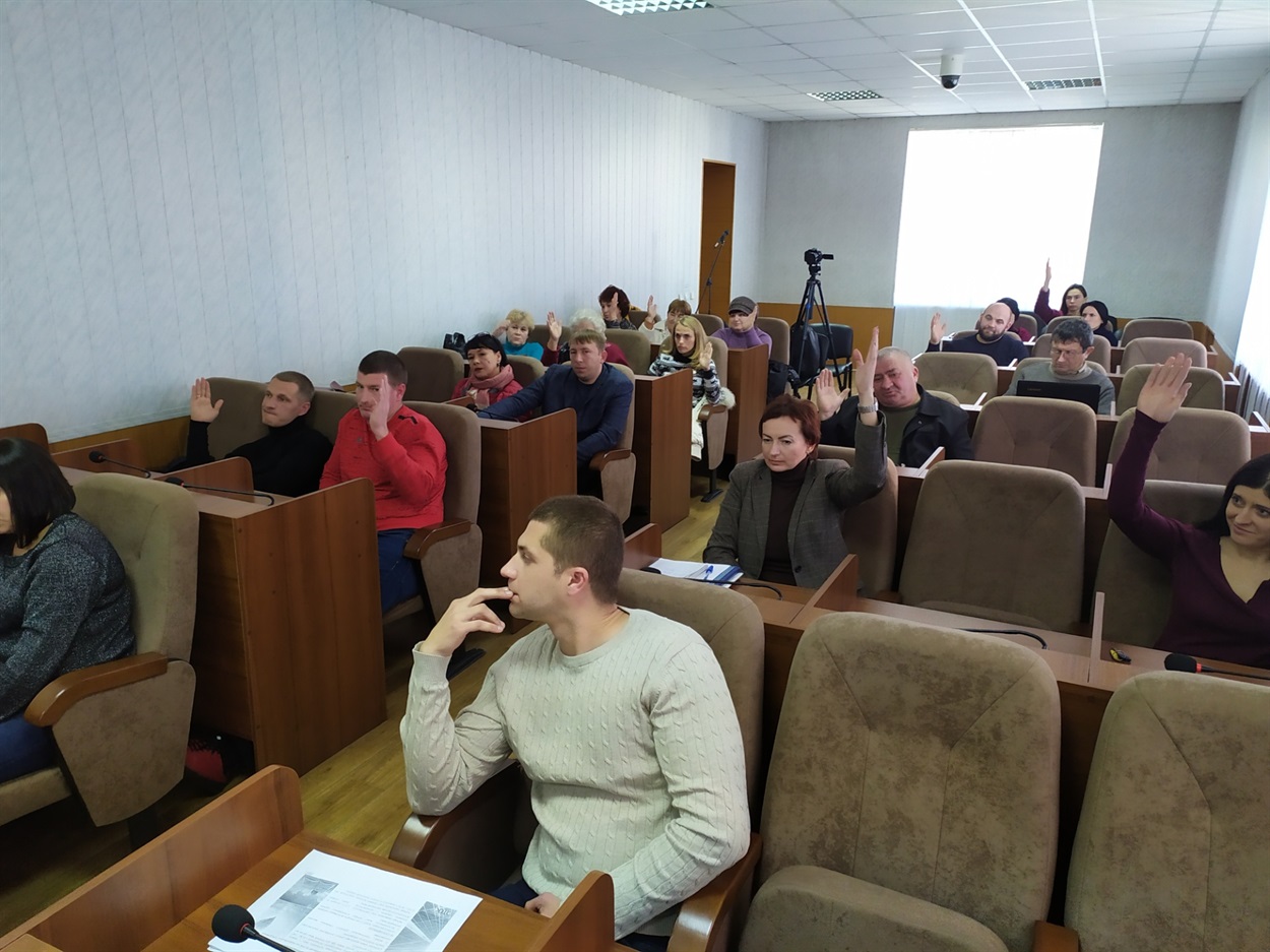 Голосування щодо переносу громадських слухань