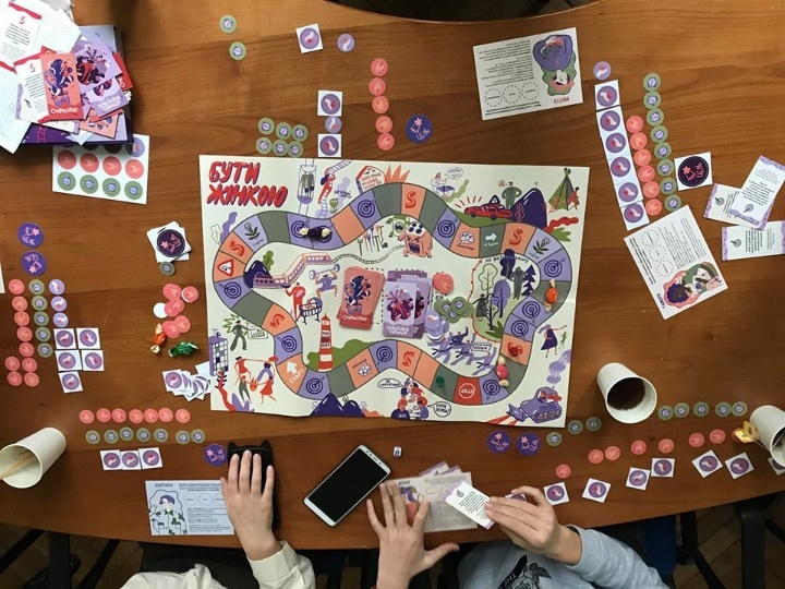 Игра «Бути жінкою»