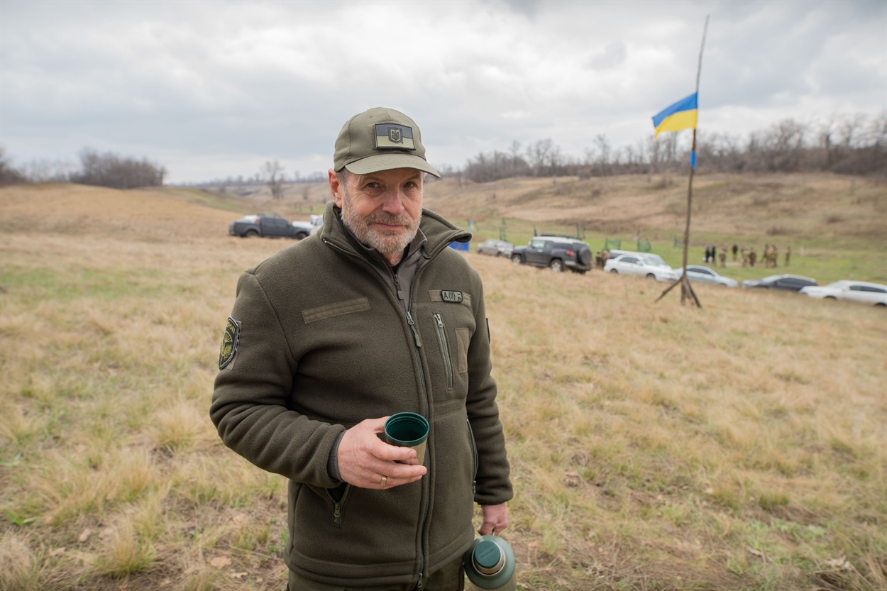 Геннадій Четверьов, голова обласної спілки "Захисники Донеччини"