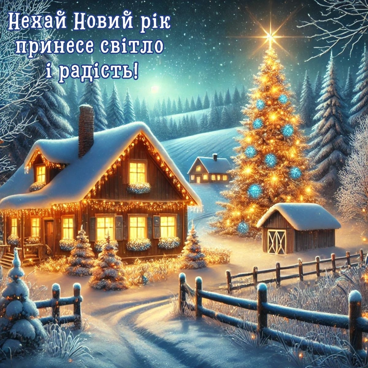 Красива картинка з Новим роком