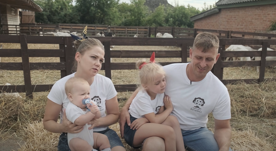 Родина Блонських з Луганська